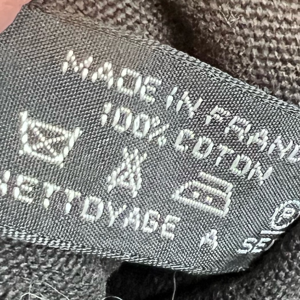 HERMES FOURRE TOUT MM VINTAGE TOTE BAG CANVAS BLACK - Picture 12 of 13